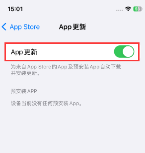 湖北苹果15维修中心如何让iPhone15APP自动更新